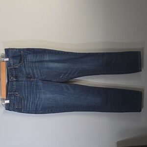 a.n.a Jeans Women's Size 8 Blue Straight Leg Denim Jeans in Blue